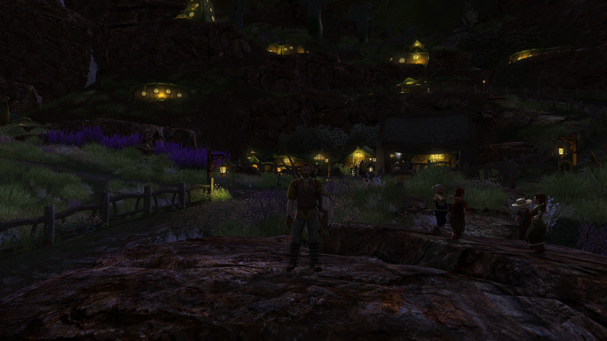 The hilly hobbit town